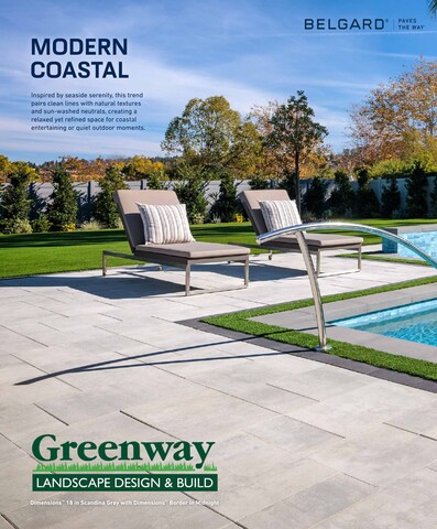 Greenway Landscape Design & Build Featured in Belgard's 2026 Elevated Outdoor Living Guide